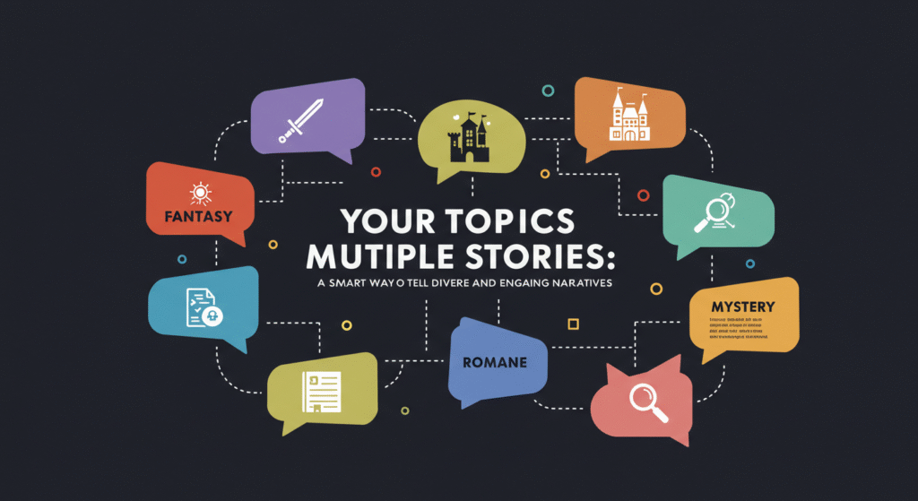 Your Topics Multiple Stories: A Smart Way to Tell Diverse and Engaging Narratives