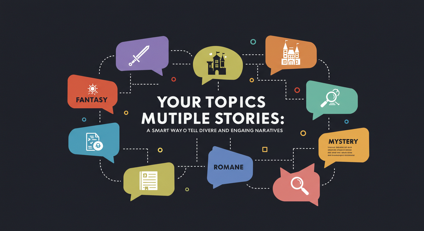 Your Topics Multiple Stories: A Smart Way to Tell Diverse and Engaging Narratives