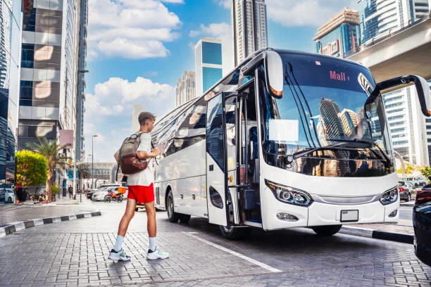 luxury bus rental Dubai