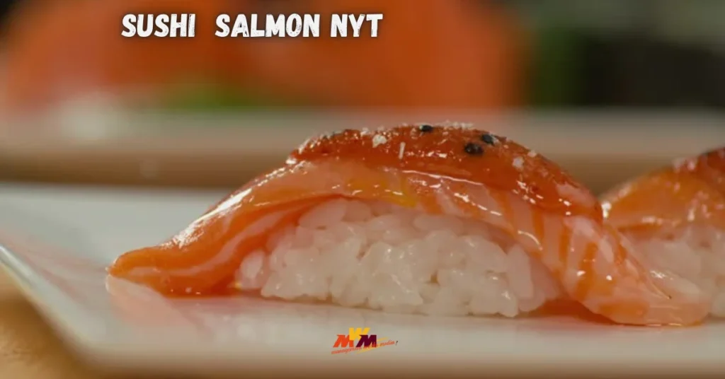 Sushi Order Topped With Salmon Nyt