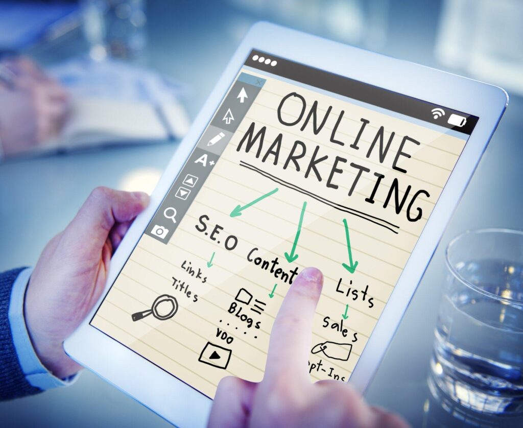 with Online Marketing