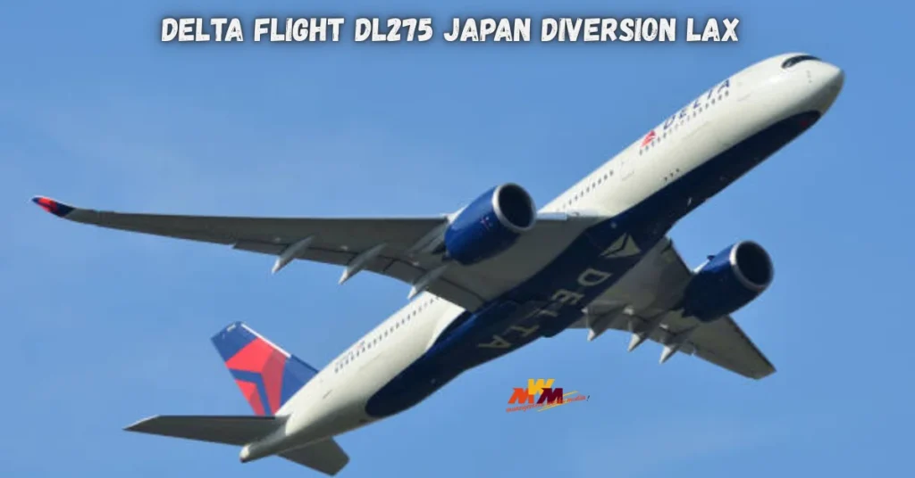 delta flight dl275 japan diversion lax