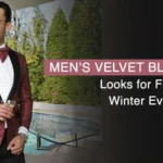 Men’s Velvet Blazer Looks for Fall and Winter Evenings