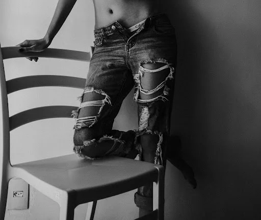 Authentic grunge clothing