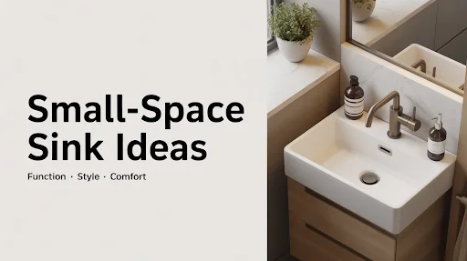 Small-space sink ideas