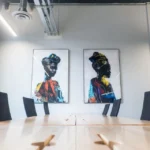 Renting art for your office is an easy way to change the look of your workspace