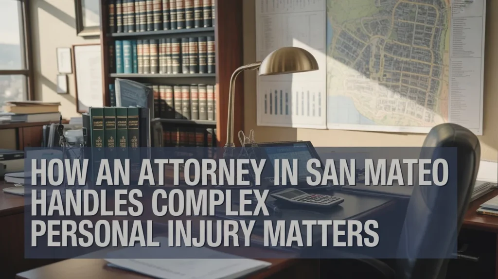 How an Attorney in San Mateo Handles Complex Personal Injury Matters?