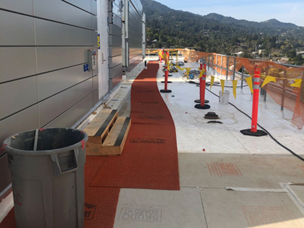 roof protection during construction