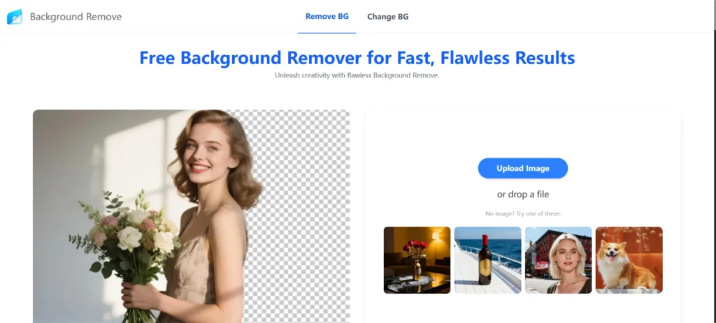 Remove background from a picture