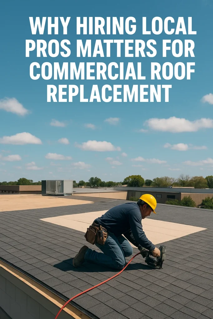 Why Hiring Local Pros Matters For Commercial Roof Replacement