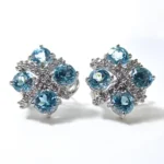 Enhance Your Look with Stunning Blue Topaz Earrings
