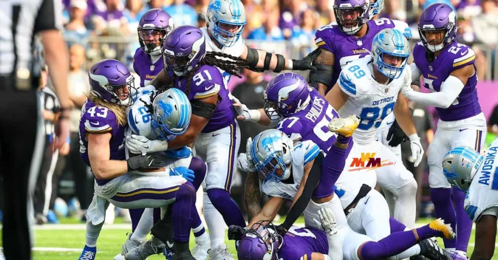 detroit lions vs minnesota vikings match player stats