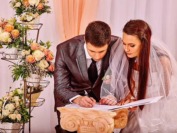 Marriage certificate attestation