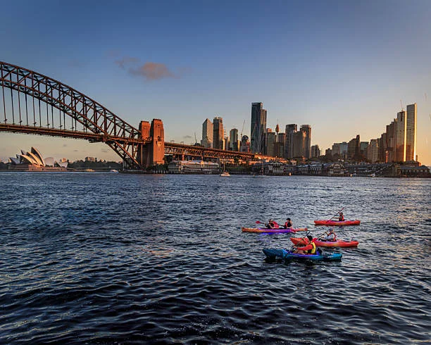 Sunset Kayak in Sydney