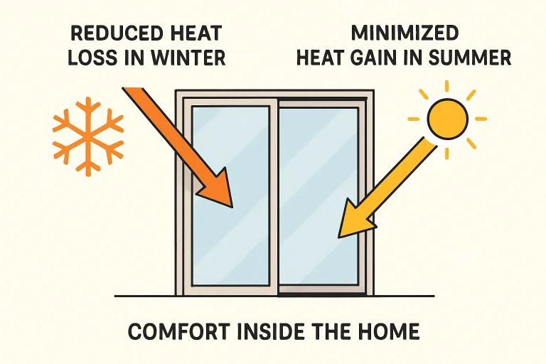 Energy Efficiency in Sliding Doors: How to Keep Your Home Comfortable Year-Round