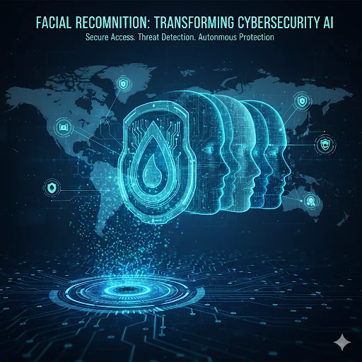 Facial recognition in Cybersecurity AI