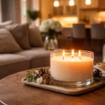 Why 3 Wick Scented Candles Are Ideal for Large Living Spaces and Open-Concept Homes
