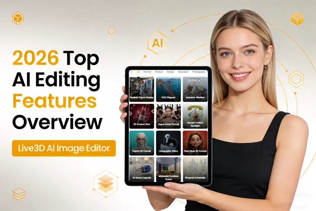Live3D AI Image Editor: Top AI Editing Features for 2026