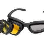 Motorcycle Sunglasses and Eye Watering from High-Speed Wind