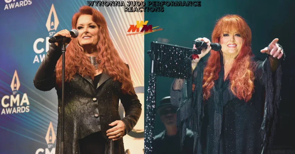 wynonna judd performance reactions