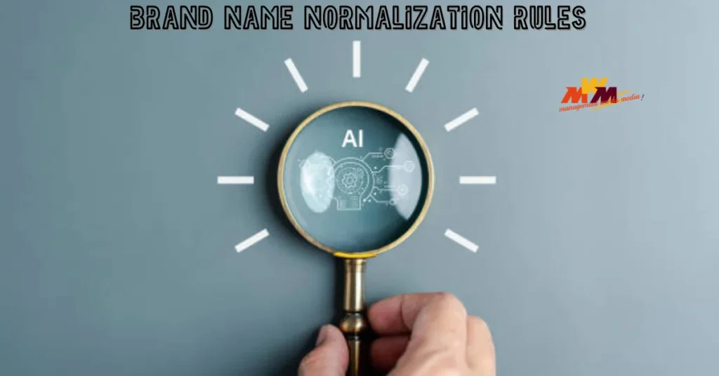 brand name normalization rules